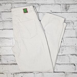 Empyre Womens White Corduroy Pants